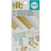 We R Memory Keepers Paper Pad 3 x 5 Kraft with Mint Foil 36 Sheets