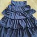 J. Crew Dresses | Jcrew Strapless Ruffle Dress | Color: Blue | Size: Xs