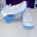 Under Armour Shoes | Boys Under Armor Stephen Curry 3 Tennis Shoes Size 2.5 In Guc | Color: Blue/White | Size: 2.5bb