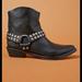 Anthropologie Shoes | Anthropologie - Moto Boots | Color: Black | Size: 40