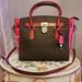 Michael Kors Bags | Michael Kors Studio Hamilton East West Large Satchel Leather Brown Burgundy | Color: Brown | Size: Os