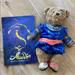 Disney Other | Aladdin Bear & Signed Program | Color: Black/Blue | Size: Osg