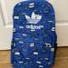 Adidas Accessories | Adidas Blue Backpack Nwot | Color: Blue/White | Size: Medium Size