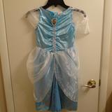 Disney Costumes | Disney Princess Dressup Clothes Size Small | Color: Blue/White | Size: Small