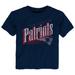 Toddler Navy New England Patriots Winning Streak T-Shirt