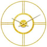 Infinity Instruments Astro Gold Round Modern 24-inch Analog Wall Clock