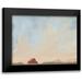 Green Jacob 14x12 Black Modern Framed Museum Art Print Titled - Late Summer Sky III