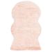 SAFAVIEH Faux Sheep Skin FSS515U Light Pink Rug