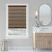 LEVOLOR Custom Impressions Collection 2 Cordless Faux Wood Blinds Walnut 43 Width x 48 Length