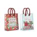 Raz Imports Kringle Candy Co. 4-Inch Shopping Bag Ornament Assortment of 2