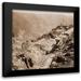 Hart Alfred A. 15x15 Black Modern Framed Museum Art Print Titled - American River California from Green Bluffs 1866-1869