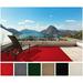 7 x 18 Valdosta Soft 100% UV Olefin Indoor/Outdoor Area Rugs Runners and Doormats. Looks Great on Patio Balcony Decks Docks Gazebos etc. (Color: Red)