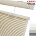 Keego Top Down Bottom Up Cellular Shades Cordless Honeycomb Blinds for Windows Light Filtering Creamy Color 45.0 w x 56.0 h