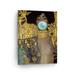 Smile Art Design Gustav Klimt s Masterpiece Judith and the Head of Holofernes Teal Blue Bubble Gum Art CANVAS PRINT Famous Paintings Wall Art Classic Art Home Decor Ready to Hang Made in USA 40x30