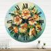 Designart 1 in Quartz Traditional Wall Clock