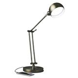 HomeRoots 402197 Antiqued Bronze LED Adjustable Desk Lamp