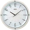 Seiko Clock Wall Clock Light Pink Diameter 33.0 Ã— 5.0cm Radio Analog Swarovski Crystal KX257P// Battery