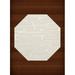 Dalyn Dover Area Rug DV6 Dv6 Snow Blocks Squares 4 x 4 Octagon