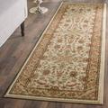 SAFAVIEH Lyndhurst Nadia Floral Border Runner Rug Ivory/Tan 2 3 x 8