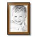 ArtToFrames 8x12 Inch Medium Tri-colored Frame Picture Frame This Brown MDF Poster Frame is Great for Your Art or Photos Comes with Regular Glass (4446)