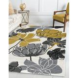 Beverly Rug Runner Rug Indoor for Hallway Area Rug Yellow Off White 2 x 7