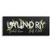 Stupell Industries Fern and Floral Laundry Home Sign Traditional Cleaning 48 x 20 Design by House Fenway