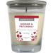 Candle Lite 9 oz Jasmine & Patchouli Jar Candle with Gray Wood Lid