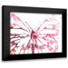 Vess June Erica 24x19 Black Modern Framed Museum Art Print Titled - Butterfly Imprint II