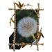 OUNONA Frame Photo Picture Wall Metal Textured Mounting Ornate Frames Hanging Tabletop Display Desktop Display Leaf Vertical