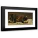 Franchoys Elaut 24x15 Black Modern Framed Museum Art Print Titled - Still Life with a Pewter Jug a Ham on a Pewter Plate Lemons Bread a Gilt Mounted Roemer and Other Objects on Table Cov