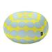 SPICE OF LIFE Jerry Pouf Stool Dot Yellow S Size 45cm Donut Balance Ball Anti-Burst Air Pump YDLZ2045DYE