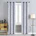 CUH Blackout Thick Solid UV Protection Drapes Modern Living Room Thermal Insulated Curtains Grommet Energy Efficient Window Curtain Light Purple 39x 79 inch