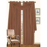 Kashi Home Holly Collection Window Treatment/Curtain/Sheer Faux Silk with Grommet Top 57 X 90 Plum 2 PC