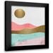 Allen Kimberly 15x18 Black Modern Framed Museum Art Print Titled - Glitter Landscape 1