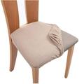 MintLimit Solid Stretch Chair Mat Cover Dust Proof Slipcover Seat Covers Home Modern x1 Light Khaki