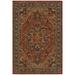 Davina Traditional Oriental Area Rug Red/ Blue 4 6x9