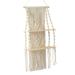 Living Room Hand-woven Tapestry Boho Home Decoration Flowerpot Stand Decor Storage Rack Macrame Tapestry Wall Hanging A