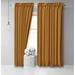 Vargottam Cotton Slub Dark Mustard Curtains 96 Inch Long Door Curtain 2 Panels Rod Pocket Living Room/ Bedroom Drapes