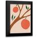 Lee Judson 11x14 Black Modern Framed Museum Art Print Titled - Orange Tree II