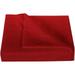 1000 Thread Count 3 Piece Flat Sheet ( 1 Flat Sheet + 2- Pillow cover ) 100% Egyptian Cotton Color Burundy Solid Size Queen