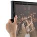 ArtToFrames 8.5x11 Inch Walnut Bamboo large Picture Frame This Multi Wood Poster Frame is Great for Your Art or Photos Comes with Regular Glass (4876)