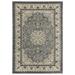 MDA Home Vaso Gray Traditional Polypropylene Area Rug - 3 9 x 5 9