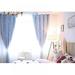 Slopehill Girl Bedroom Curtain Star Shade Curtain Double Star Hollow Curtain Suitable for Decorating Children s Bedroom Dormitory Living Room Home Shade Curtain