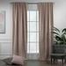 3S Brother s Solid Luxury Matte Velvet Soft Curtains Set of 2 Panels Hanging Back Tap & Rod Pocket Home DÃ©cor Bedroom Kitchen Office Windows Room Darkering ( Salt-52 x63 )