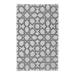 Granada Transitional Geometric Gray/White 5 x 8 Area Rug