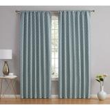 THD Riley Moroccan 100% Complete Blackout Thermal Insulated Back Tab Rod Pocket Curtain Panels Pair
