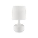 HomeRoots 468691 Modern Powder White Table Lamp with Touch Switch