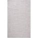 SAFAVIEH Montauk Bernadine Solid Braided Cotton Area Rug Silver 6 x 9