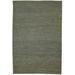 5X8 Rug Jute Charcoal Modern Hand Knotted Scandinavian Solid Room Size Carpet