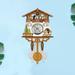 Kokvifyves Home Decor Cuckoo Cuckoo Wall Clock Chime Alarm Clock Retro Clock Wooden Living Room Clock